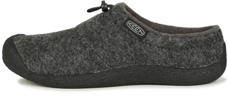 KEEN Men's Howser 3 Slide Casual Slippers, Charcoal Grey Felt/Black, 7 D (Medium) US