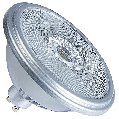 QPAR111 GU10, LED Leuchtmittel silber 12,5W 3000K CRI90 30°