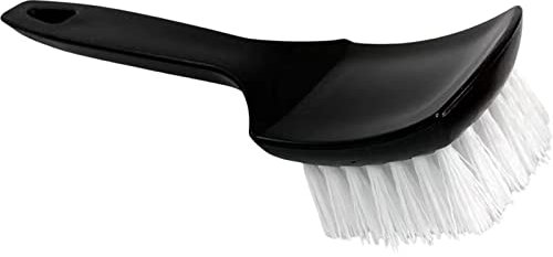 Cepillos de neumáticos para limpiar ruedas, cepillos de limpieza y plumeros | Cepillo de lavado de coche para detalles automáticos, cepillo de limpieza de ruedas para coche, agarre ergonómico con