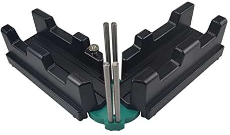 Gehrungsblock Coving Gehrung Werkzeug 2 in 1 Gehrungsmessung Schneidwerkzeug Präzisions -Gehrung Winkel Schneidwerkzeug Messung Gehrungssäge -Protraktor für Holzbearbeitungswerkzeug