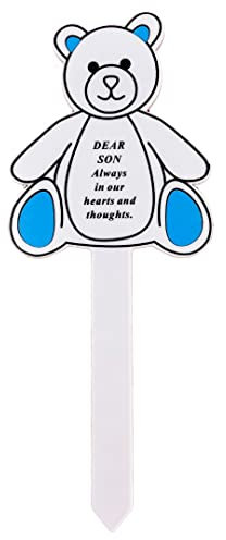 Angraves Special Son Memorial Baby Child Remembrance Verse Grave Ground Stake Plaque