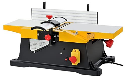 Cepilladora eléctrica de Espesor de Madera de 1800 W, Multifuncional para máquina cepilladora eléctrica de carpintería (Color: con 1 Hoja de pc)