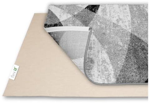 flex it Classic Comfort 190x240 cm Antirutschmatte für Teppich Ohne Weichmacher Wärmeisolierend & Trittschall dämmend rutschfeste Teppichunterlage groß Antirutsch Vlies Teppichunterleger Teppichstopp
