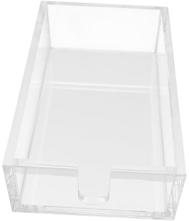MAGICLULU Multifunktions-serviettenbox Taschentuchbox Quadratischer Acrylhalter Für Zuhause