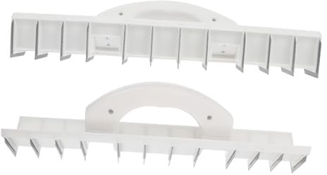 HOMSFOU 1 Satz Hobel Multi Loch Wand Trockenbau-ecke Werkzeug Rand Drehbar Trockenbau Reparaturset Für Reiniger Spachtel Schaber Abschöpfen Hausfarbe Verfahren Maskierung Plastik Weiß 2st