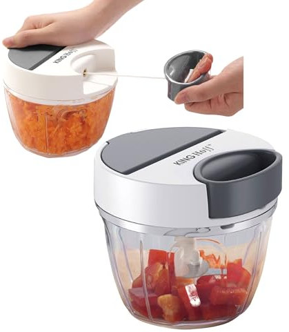 Kinghoff KH-1882 - Cortador de verduras con cuerda (900 ml)