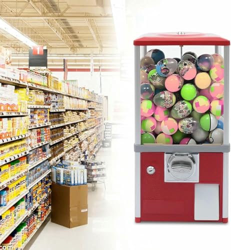 HOTAPEPU Automatic Dispenser For Retail Magsules, Gumball Candy Commercial Machine, Automatic Rebounding Capsules Dispenser, 4.5 To 5.5 Cm, Game Mags ~/