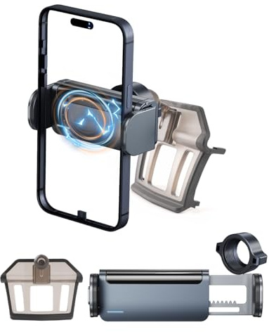 YEE PIN Support de téléphone portable compatible pour Nissan X-Trail 2014-2021/Nissan Qashqai 2014-2020 | Rotation à 360° | Verrouillage automatique | Compatible avec smartphones de 4-7 pouces