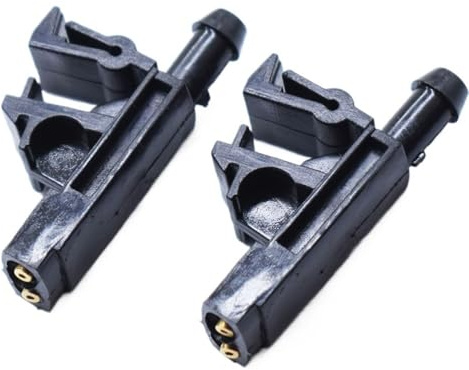 Buse pulvérisation voiture Compatible avec Peugeot pour Partner 1996-2009 pour 406 1995-2008 buse de jet de lave-glace d'essuie-glace avant vaporisateur de liquide capot 6438A0