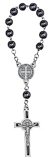 Intercession Pocket Size Decade Rosary - Hematite