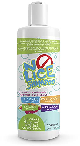 N-Lice® - Champú Antipiojos | Tratamiento para Eliminar Piojos y Liendres en 3 minutos, 100% Natural y Efectivo, Ideal para toda la Familia |Previene, Repele y Elimina | 250ml