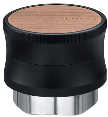 Normcore 53.3mm Coffee Gravity Distributor V2, Espresso Gravity Distribution Tool for 54mm Breville Portafilter, Gravity Adaptive Coffee Distributor Leveler with Five Blade Base