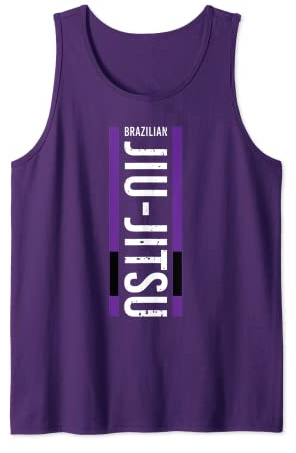 Brazilian Jiu Jitsu Purple Belt BJJ Gifts Men Women Him Her Tank Top