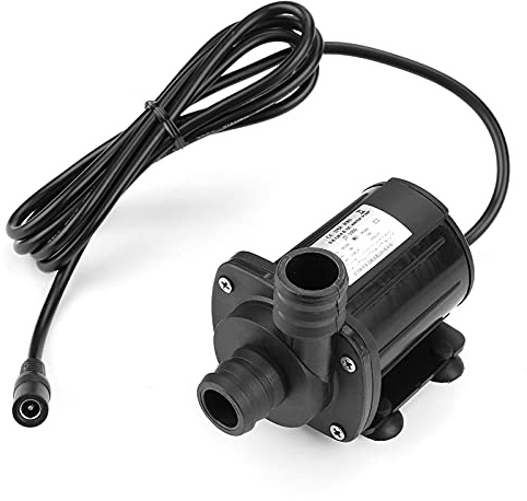 Wasserpumpe DC 12V Mikrobürstenlose Wasserpumpe für Aquarium, Brunnen und Garten JT-1000A-12 1500L/H | Mikrobürstenlose Wasserpumpe für Aquarium und Brunnen 12V, 1500L/h, energiesparend, langlebig