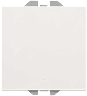 Pulsador ancho Simon 20000150-090 Simon 270 Blanco 2 modulos