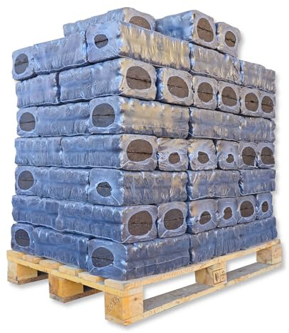 900kg Palette Torfbriketts Torfkohle Naturkohle Braunkohle Gluthalter Dauerbrenner Kamin Ofen Brenn Holz Heiz Kohle Brikett | Energie Kienbacher (900)