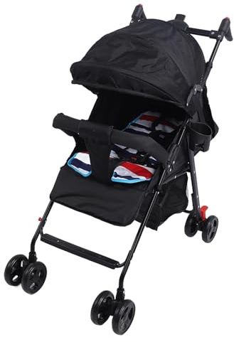 Reise-Klapp-Kinderwagen Leicht Verstellbar Baby-Reise-Klapp-Sonnenschutz-Kinderwagen Kleinkindsitz mit Universalrädern Spacnanaizk3fva5b0