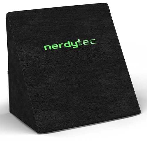 Couchmaster CYBACK – Cojín ergonómico de espuma viscoelástica para videojuegos – Óptima comodidad de espalda para sofá y cama – complemento perfecto