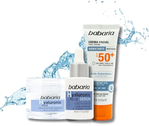 Lote facial hialuronico + protección 50