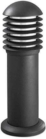LEDS-C4 Pollerleuchte Balizas, Schwarz, Aluminium/Kunststoff, 55-9319-Z5-M3