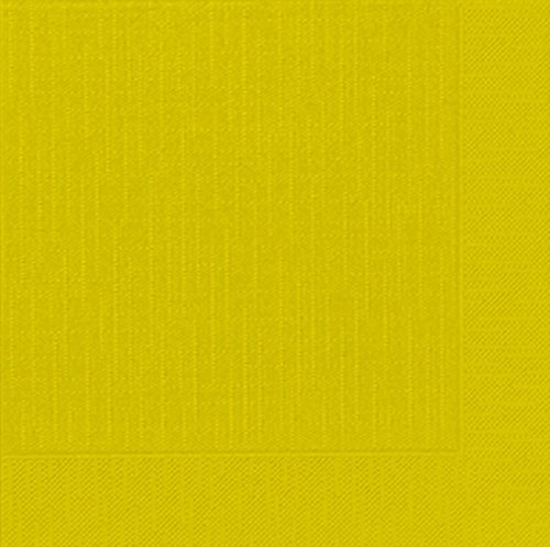 Duni Dinner-Servietten 4lagig Tissue geprägt Uni kiwi, 40 x 40 cm, 50 Stück