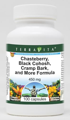 Chasteberry, Black Cohosh, Cramp Bark, and More Formula - 450 mg (100 Capsules, ZIN: 516749)