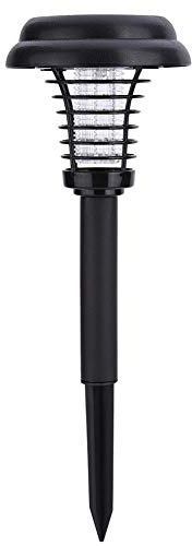 Solar Moskito Killer,Acogedor ABS + Edelstahl Solarstromlampe Outdoor Garten Solar Insekt Fliegen Käfer Killer mit LED Licht (ohne Batterie)