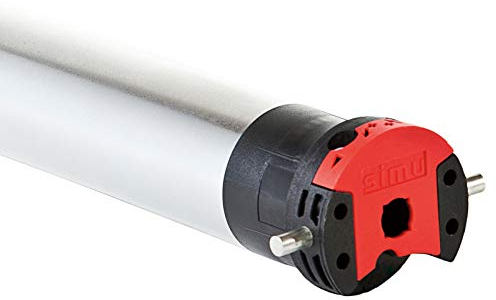 Simu T5 20Nm 17 Upm 2000319 Rolladenmotor SW60, mechanischer Rollladenmotor für Rolladen, Jalousie und Rolltore, für 60mm Achtkant Rolladenwellen