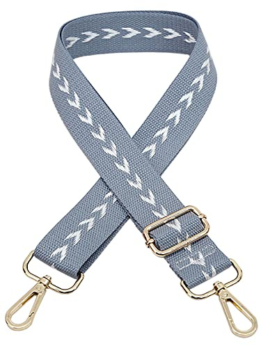 Verstellbarer Schultergurt Taschengurt Breit Schulterriemen Umhängegurt Herren Taschenriemen Damen Zubehör Tragegurt Längenverstellbarer für Schultertasche Tragetaschen und Handtaschen Grau