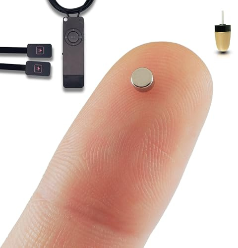 PingaOculto Auricolari Spia Esami Pulsanti (Nano V2 + Vip Pro SuperMini) | 2 microauricolari (Nano e Vip Pro SuperMini), MP3 indipendente, Senza telefono, Fino a 8 h di registrazioni, Senza fili