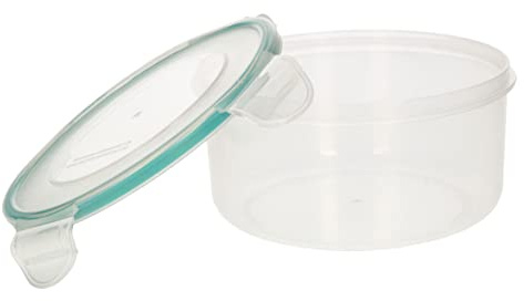 KOTARBAU® Recipiente de plástico para Comida, 1500 ml, Fiambrera, Contenedor Redondo, Tupper para Almacenamiento de Alimentos, Taper, Cierre hermético