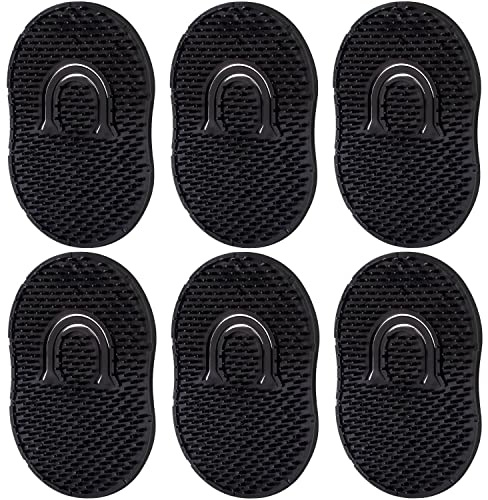 Portable Grooming Set: Plastic Massage Combs, Beard Brush, Scalp Shampoo Brush, and Pet Grooming Brushes for Home and Travel (6 Pack)