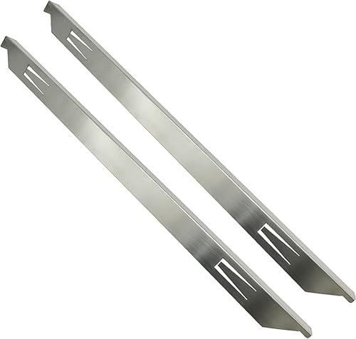 Coperture in acciaio inox 2 pezzi 58,4 cm con clip fornello cucina bordo stufa nastro sigillante