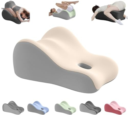 Generisch Coussin en coin discret pour couples - Coussin de siège en mousse à mémoire de forme, Coussin fessier pour couples, Oreiller ergonomique pour couple, Coussin de tête de lit pour le soutien