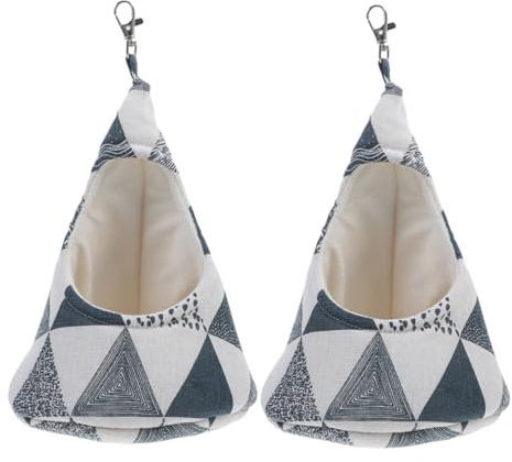 Toyvian 2pcs Conical Clothes Peg Bags Hanging Clothespin Storage Organizer Large Capacity Sturdy Multi-Functional Peg Storage for Indoor and Outdoor Use