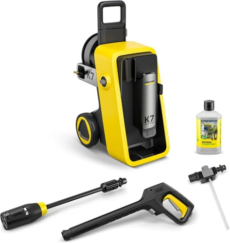 Kärcher K 7 Comfort Premium High-Pressure Washer, max. 180 bar | 550 l/h flow rate, 60 m²/h area, Extra flexible high-pressure hose, Hose reel