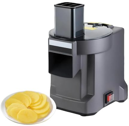 Coupe-Légumes électrique Robot Culinaire Automatique Hachoir Multifonction Avec Lames En Acier Inoxydable, Idéal Pour Cuisine Commerciale