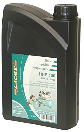 Lacme - Huile pour compresseur en bidon de 2 litres -