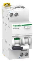 Schneider Electric a9d41606 interrupteur différentiel idpn N vigi, 1P + N, 6 A, MA Classe AC