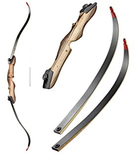 RAGIM Wildcat Black, 62 Zoll, Recurvebogen, 28 lbs | Linkshand