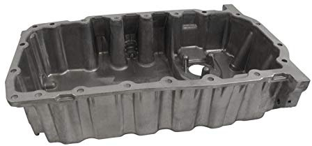 VAICO V10-1887 Ölwanne Motorölwanne Stahl unterer Teil Kompatibel mit VW Golf 6 5K1 03G103601M 03G103603M 1035396 | V10-1887 für Ölstandsensor mit Schraube passend für A1 A3 Q3 TT A