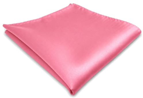 TigerTie Einstecktuch in einfarbig unicolor - Kavalierstuch in 30 x 30 cm