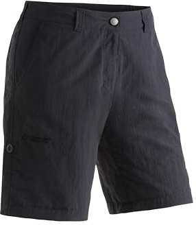 MAIER SPORTS Damen Funktions-Bermuda Nidda aus 100% PA in 7 Größen, Funktionshose/ Outdoorhose/ Wanderhose/ Bermudahose, abriebfest und schnelltrocknend