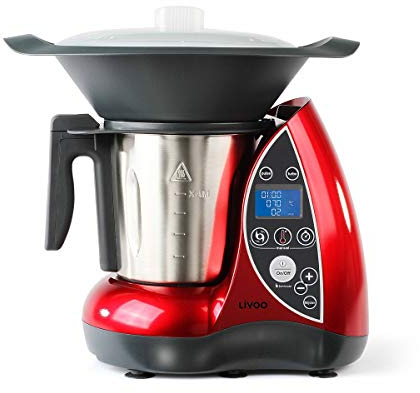 Domoclip Robot De Cocina Rojo