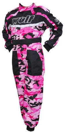 Wulf wulfsport Enfant Camouflage Race Combinaison de Motocross LT PW Karting Enfant New