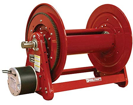 Reelcraft EA33118 L12D Heavy Duty 12V DC Motor Driven Hose Reel, 175' Hose Not Included