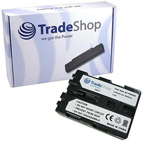 Kamera Li-Ion Akku 2000mAh kompatibel mit Sony DSLR A200 A300 A350 A500 A550 A700 A850 Alpha A900 ersetzt NP-FM500H NPFM500H NP-FM-500H