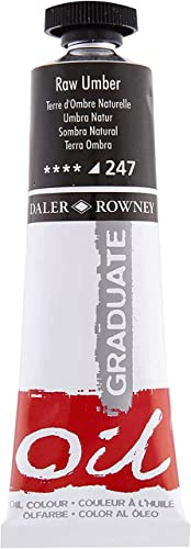 Daler Rowney : Graduate Oil Paint : 38ml : Raw Umber