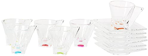 RCR Set Taza De Café con Plato 6 Uds.