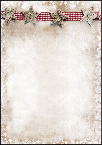 SIGEL DP052 Christmas writing paper Winter Chalet, A4, 90 gsm, 25 sheets